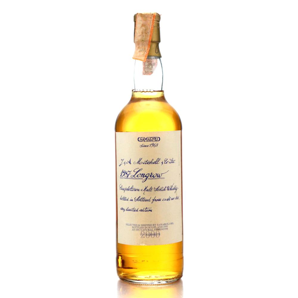 Longrow 1987 Samaroli / Millennium Handwritten Label