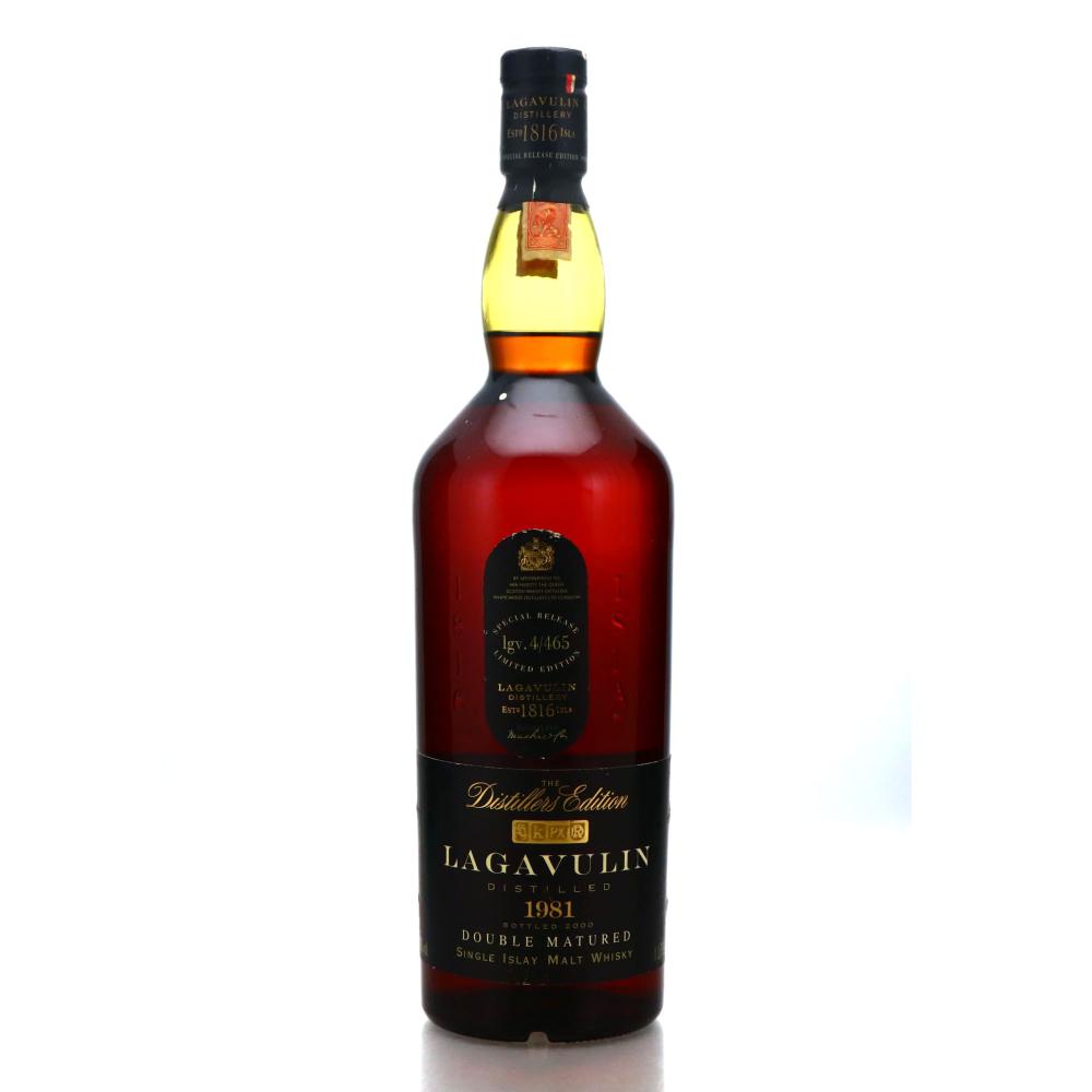 Lagavulin 1981 Distillers Edition lgv.4/465 1 litre