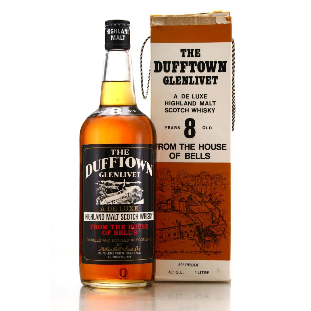 Dufftown 8 Year Old 1 Litre 1970s 