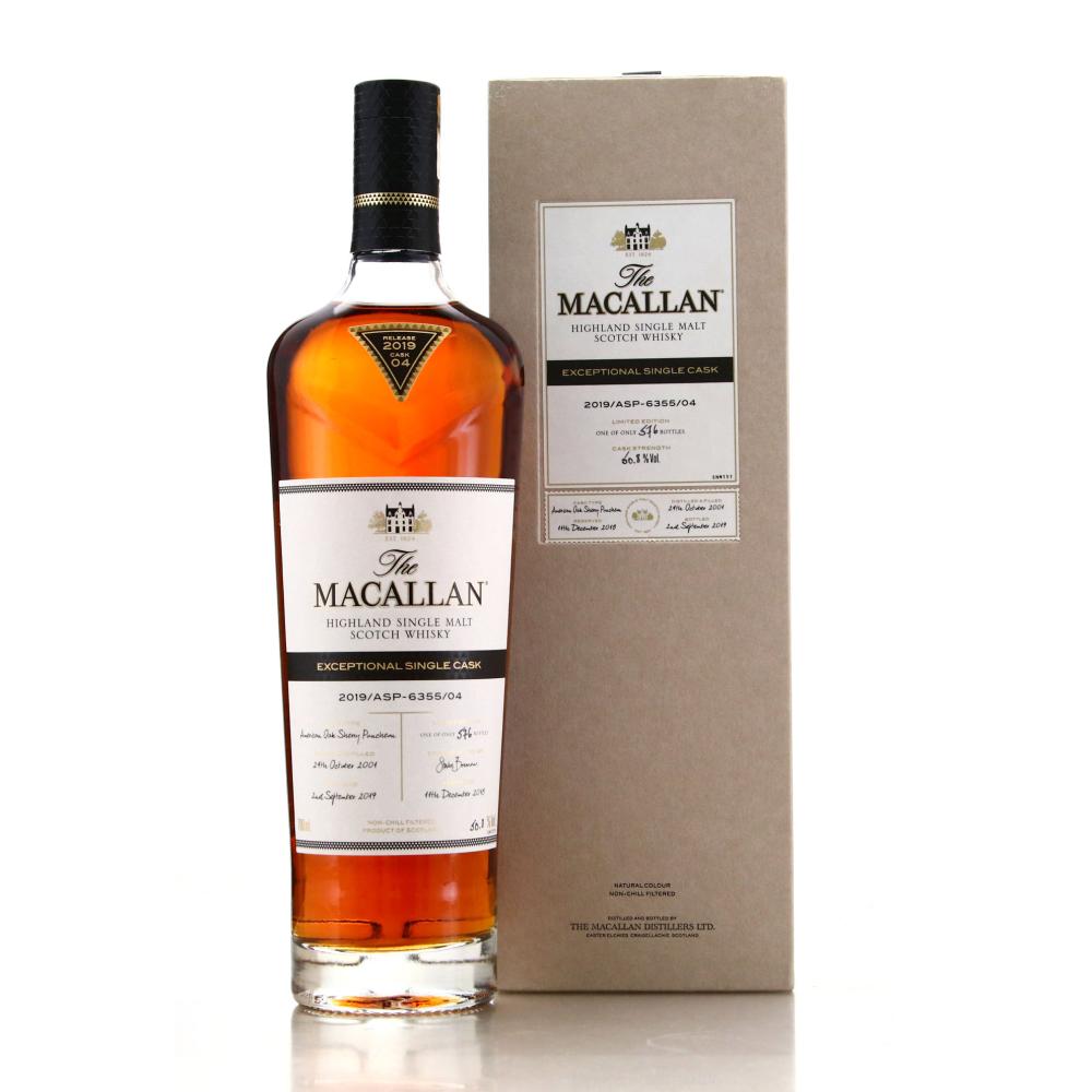 Macallan 2001 Exceptional Cask #6355-04 / 2019 Release