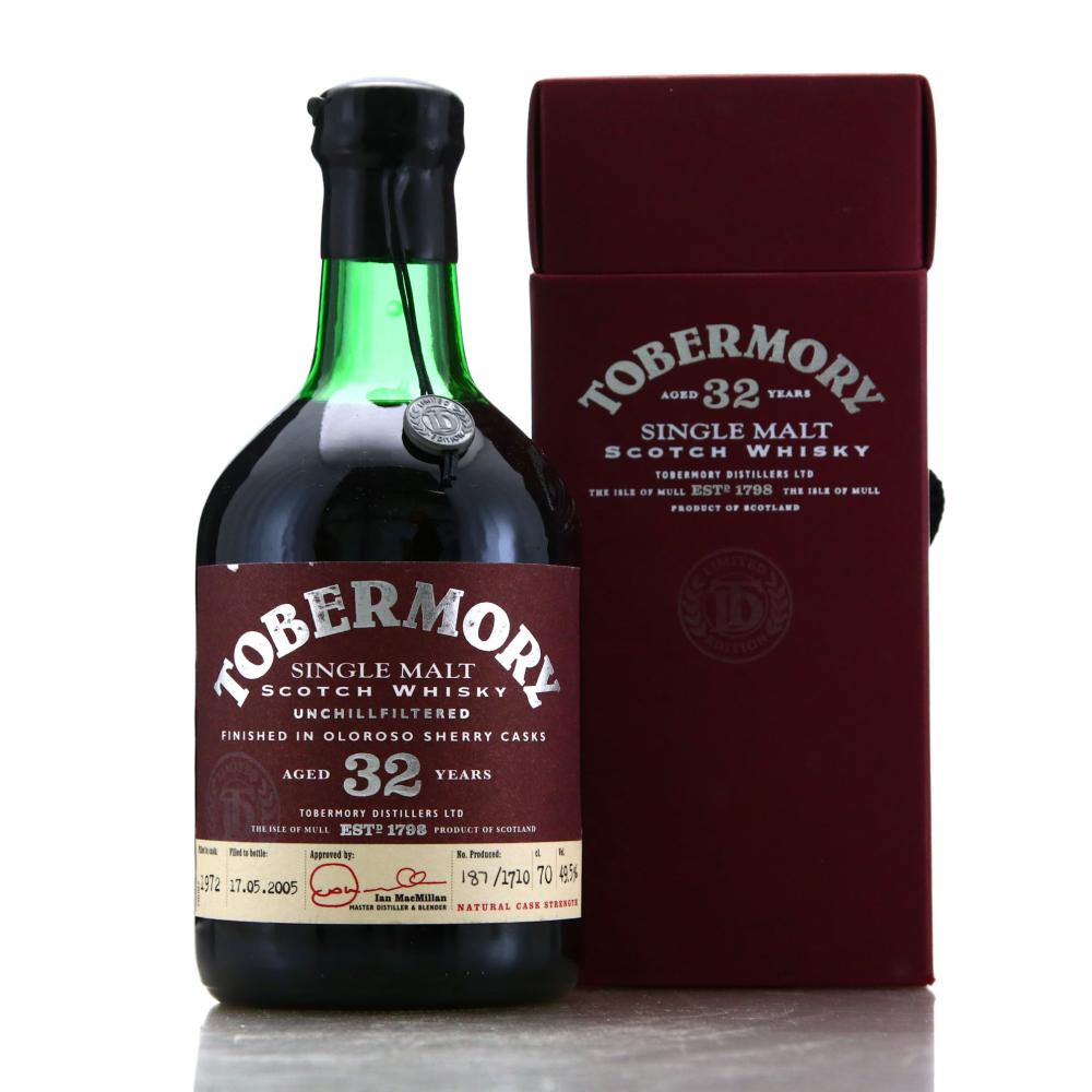Tobermory 1972 Oloroso Sherry Finish 32 Year Old / Red Label