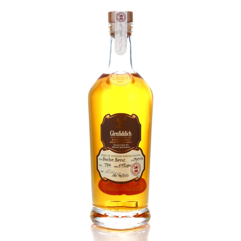 Glenfiddich 14 Year Old Single Bourbon Cask #794 / Spirit of Speyside 2022