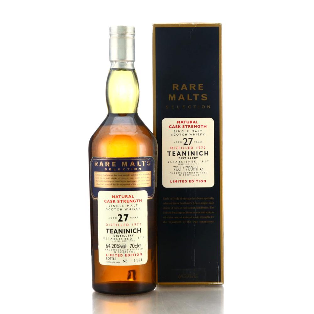 Teaninich 1972 Rare Malts 27 Year Old / 64.20%