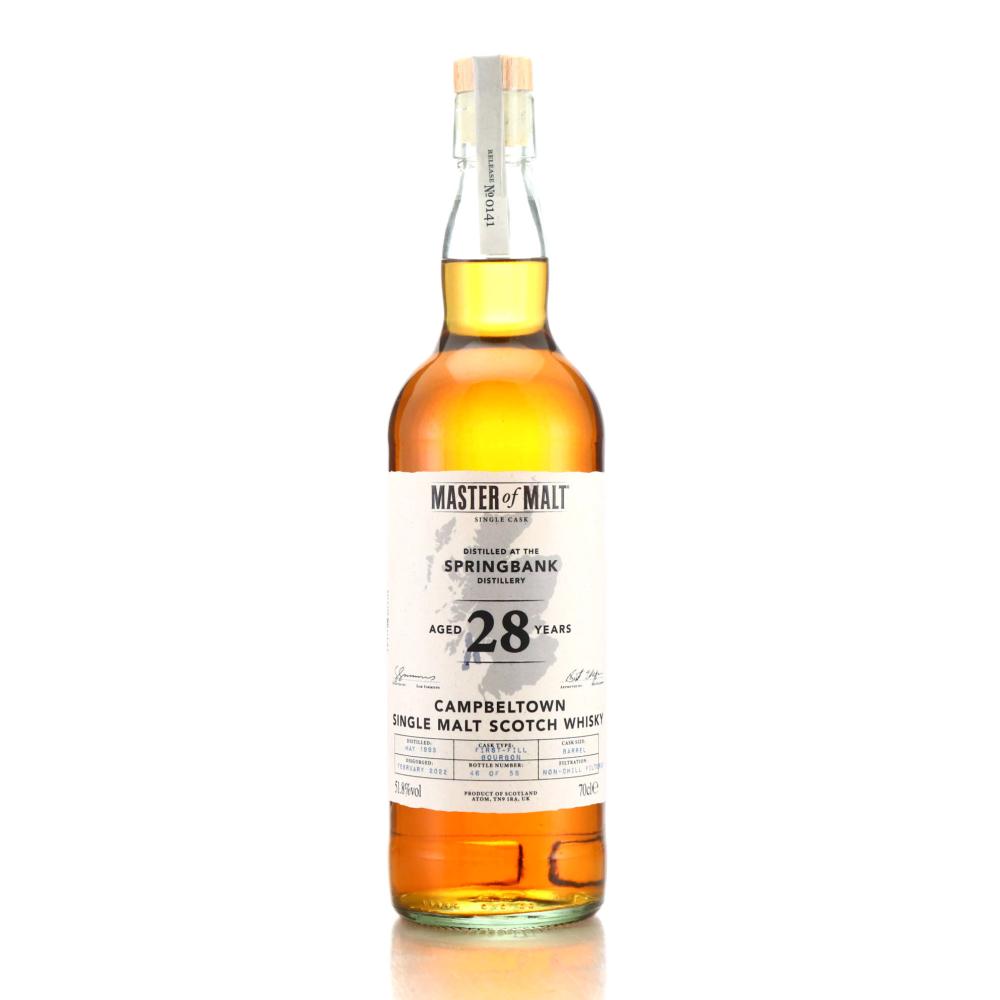 Springbank 1993 Master of Malt 28 Year Old