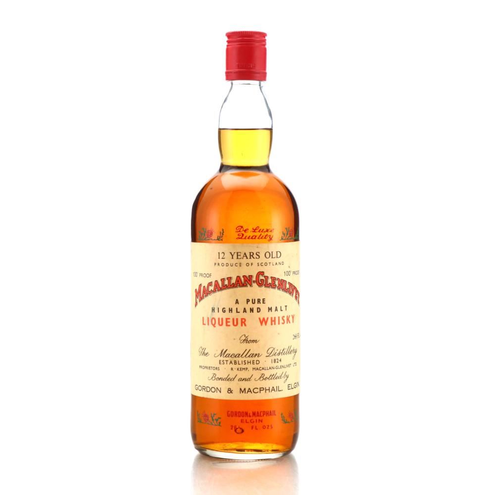 Macallan 12 Year Old Gordon and MacPhail 1970s