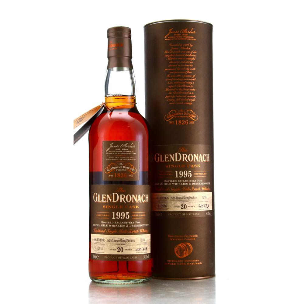 Glendronach 1995 Single PX Cask 20 Year Old #5270 / RMW & Drinkmonger
