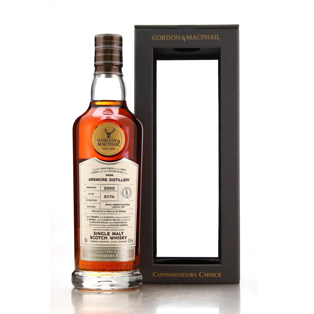 Ardmore 2000 Gordon and MacPhail 21 Year Old Batch #21/130 / LMDW
