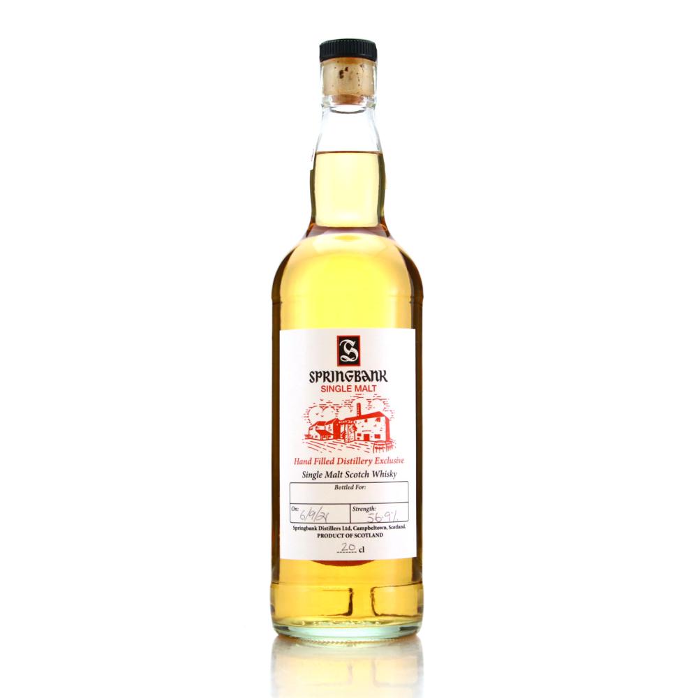 Springbank Hand Filled 2021