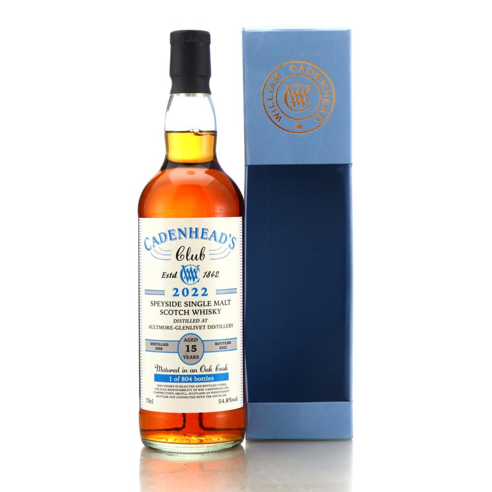 Aultmore 2006 Cadenhead's Club 15 Year Old