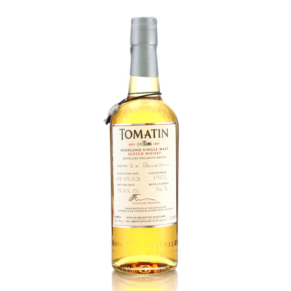 Tomatin 2003 Single Bourbon Cask #1903 / Distillery Shop