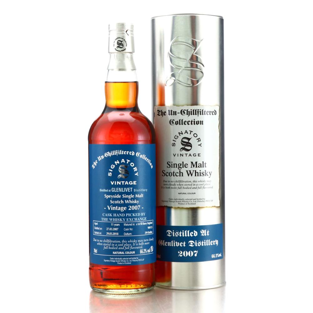 Glenlivet 2007 Signatory Vintage 11 Year Old / TWE