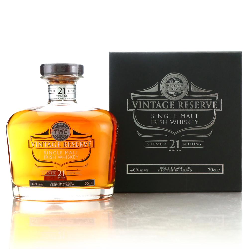 Teeling Whiskey 21 Year Old Vintage Reserve / Silver Bottling