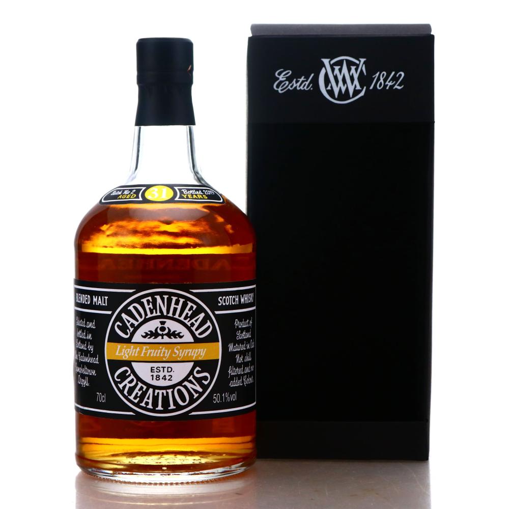 Cadenhead Creations 31 Year Old Light Fruity Syrupy Batch #2