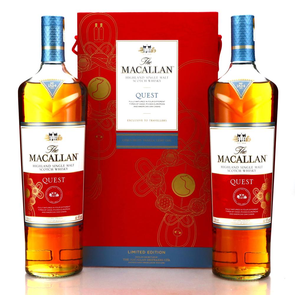 Macallan Quest 2 x 70cl / Year of the Rat