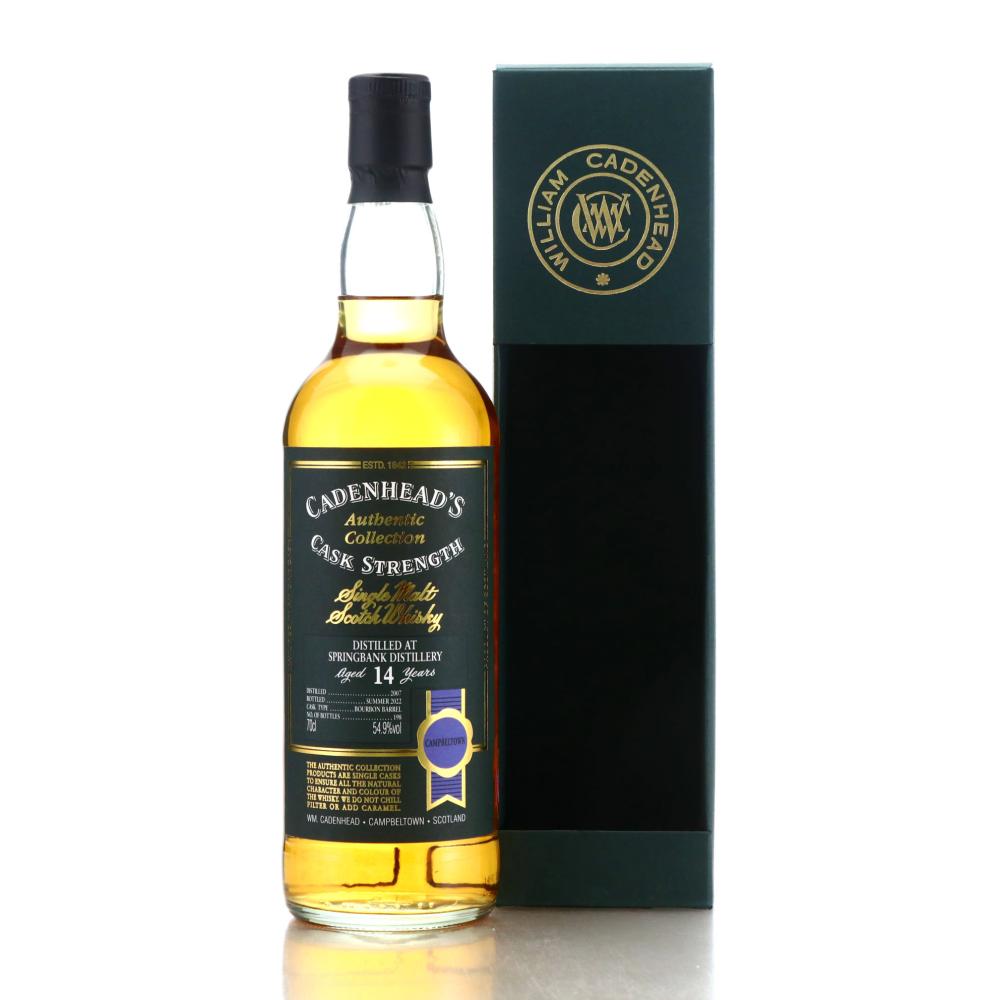 Springbank 2007 Cadenhead's 14 Year Old