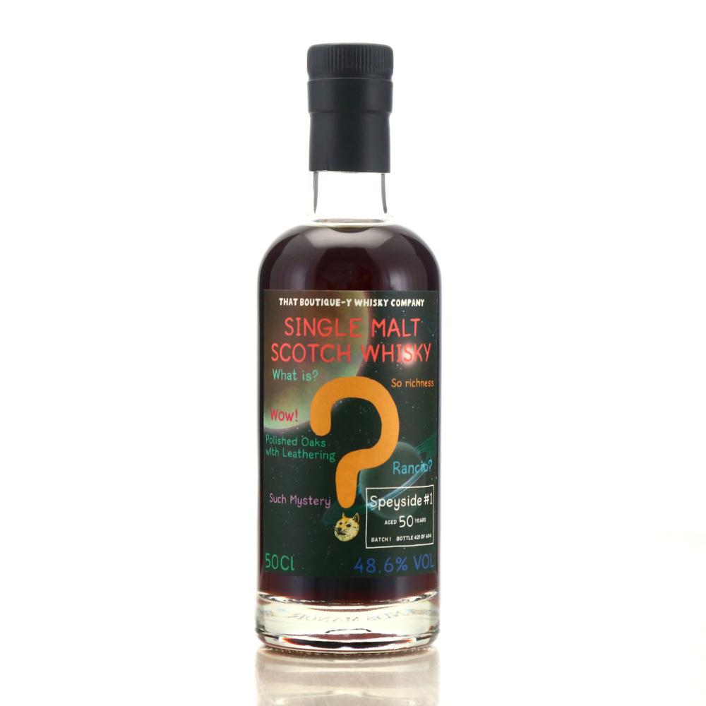 Speyside Single Malt No.1 50 Year Old That Boutique-y Whisky Company Batch #1