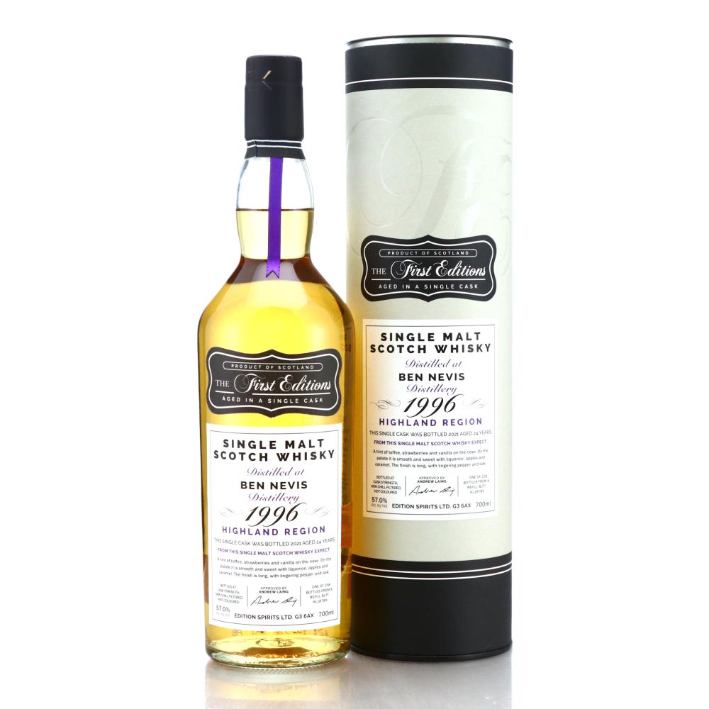 Ben Nevis 1996 First Editions 24 Year Old