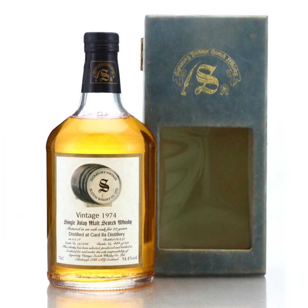 Caol Ila 1974 Signatory Vintage 22 Year Old