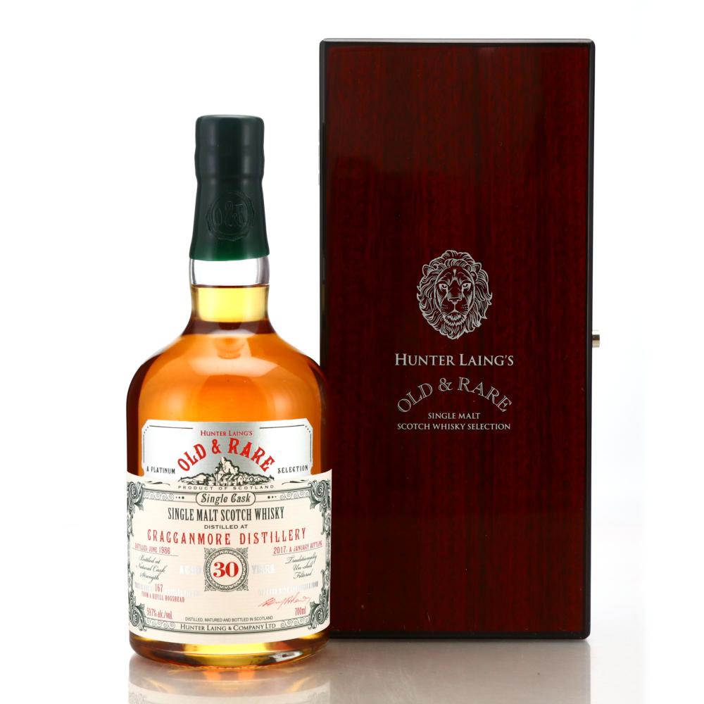 Cragganmore 1986 Hunter Laing 30 Year Old / Old and Rare
