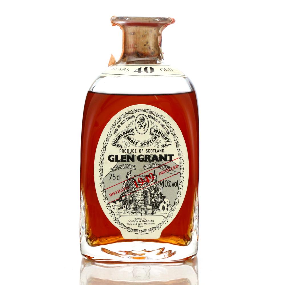 Glen Grant 1949 Gordon and MacPhail 40 Year Old / Sestante Import