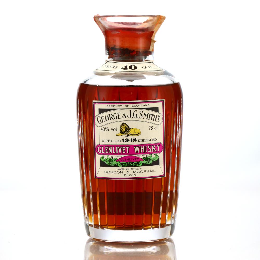 Glenlivet 1948 Gordon and MacPhail Decanter 1980s / Sestante Import