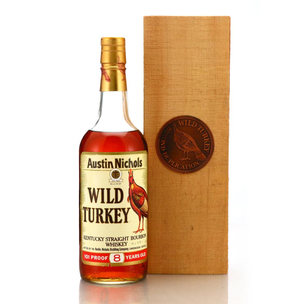 Wild Turkey 8 Year Old 101 Proof 1989 / Wooden Box