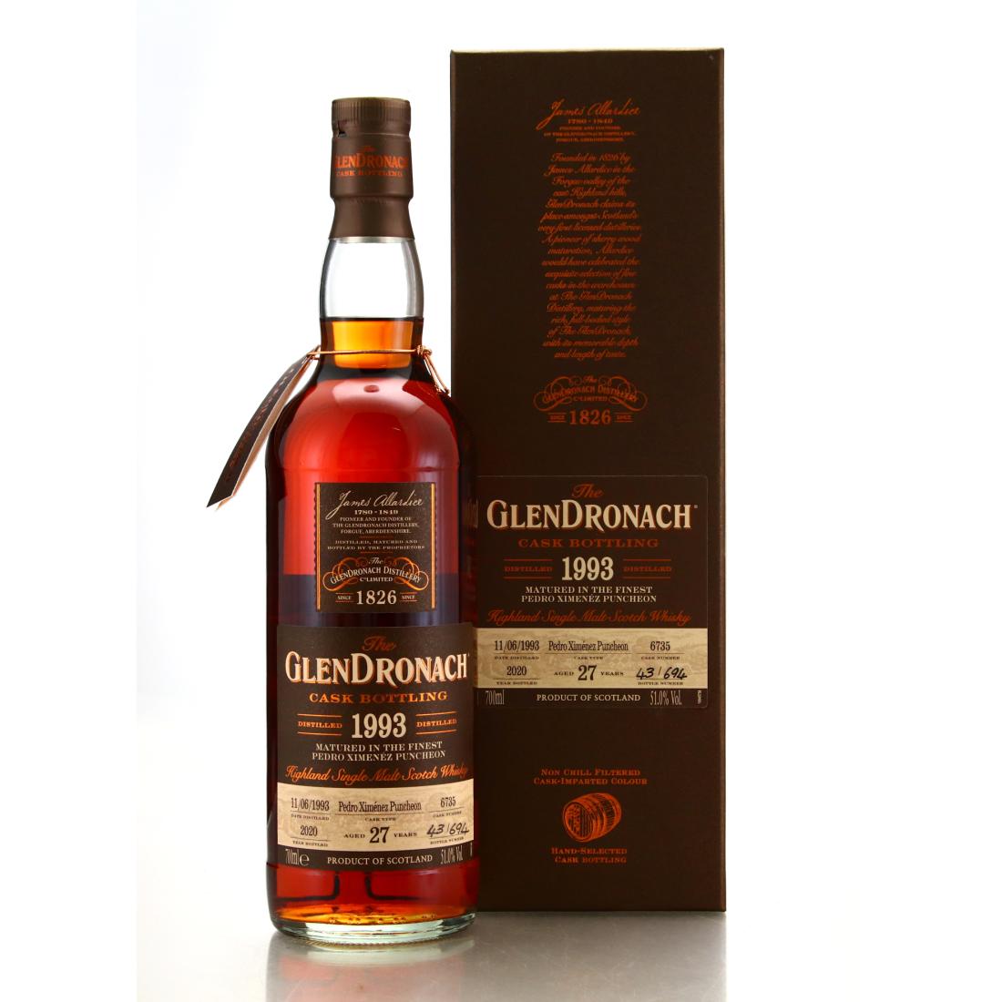 Glendronach 1993 Cask Bottling 27