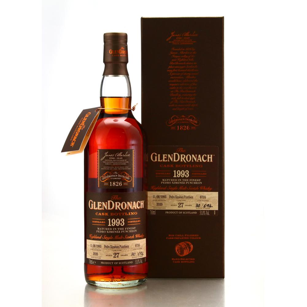 Glendronach 1993 Single PX Cask 27 Year Old #6735