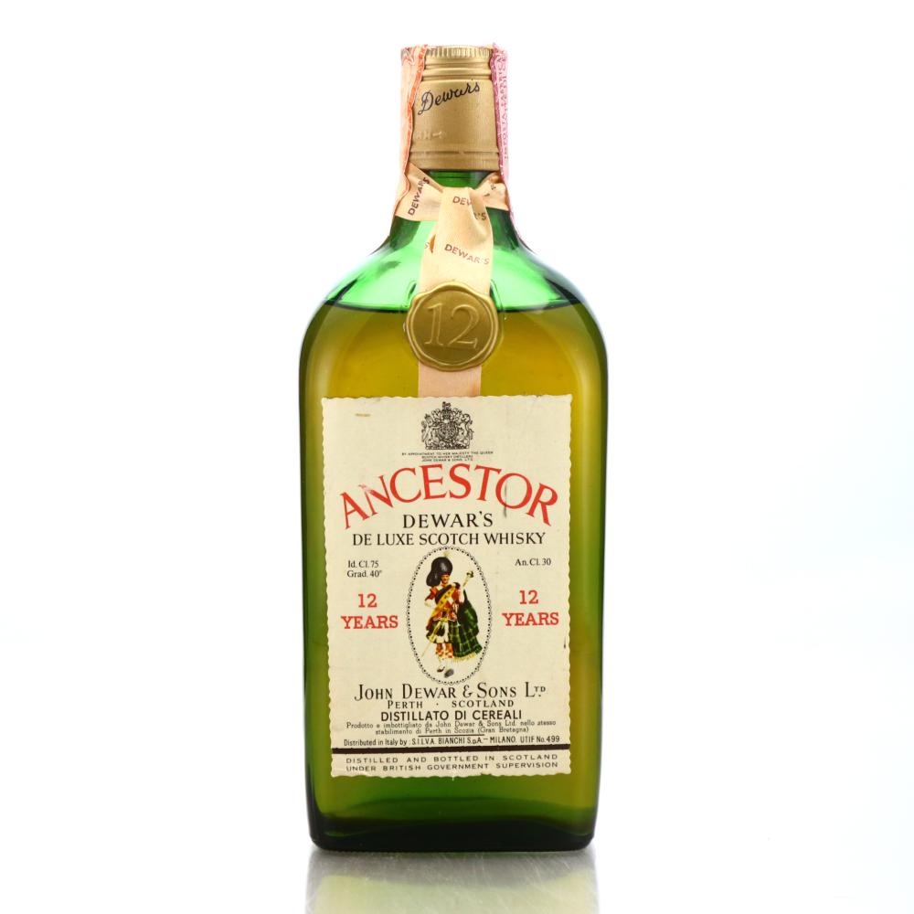 Dewar's 12 Year Old Ancestor Scotch Whisky 1960s