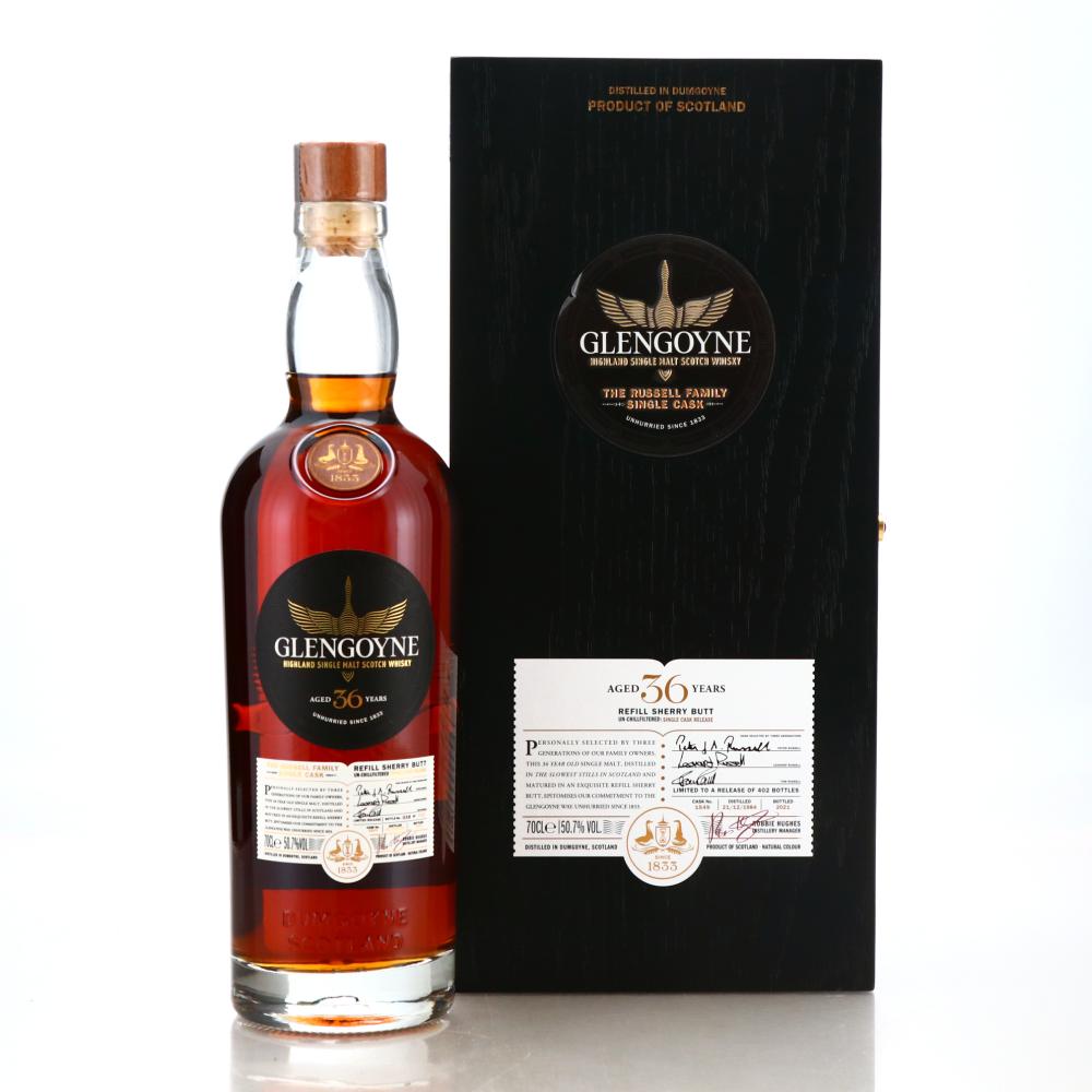 Glengoyne 1984 Single Sherry Cask 36 Year Old #1549 / The Russell Family