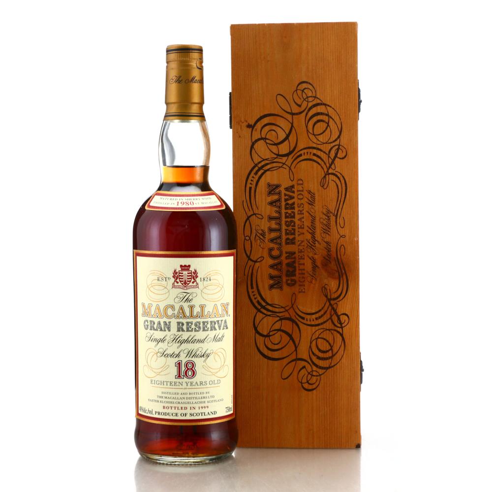 Macallan 1980 Gran Reserva 18 Year Old 75cl / US Import