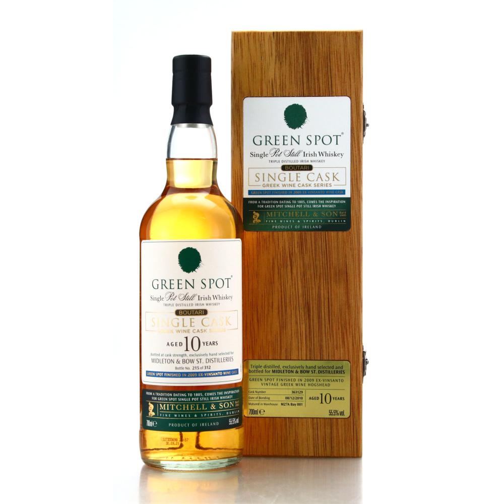 Green Spot 2010 Single Greek Wine Cask #363129 / Midlteon & Bow St. Distilleries