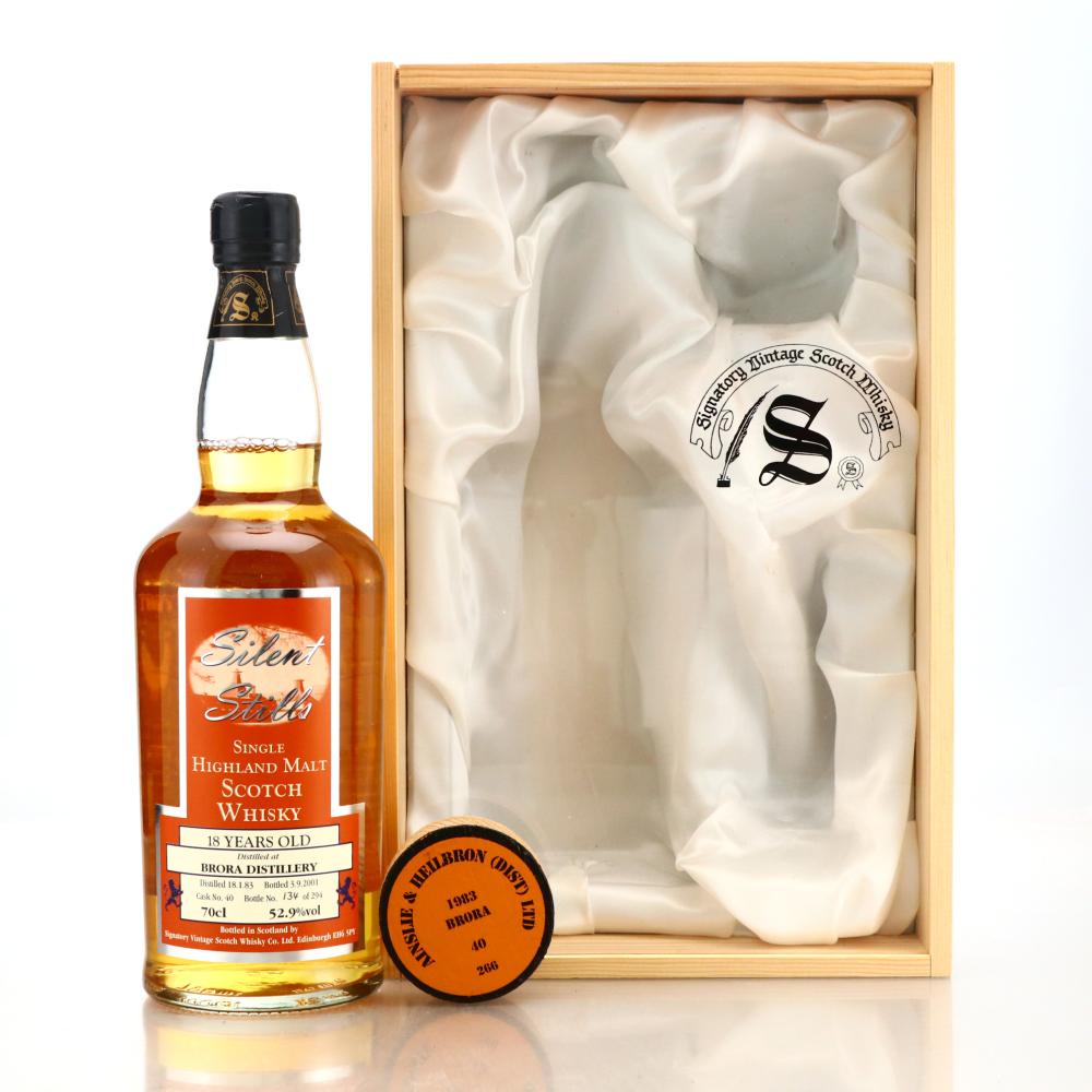 Brora 1983 Signatory Vintage 18 Year Old Silent Stills Gift Pack