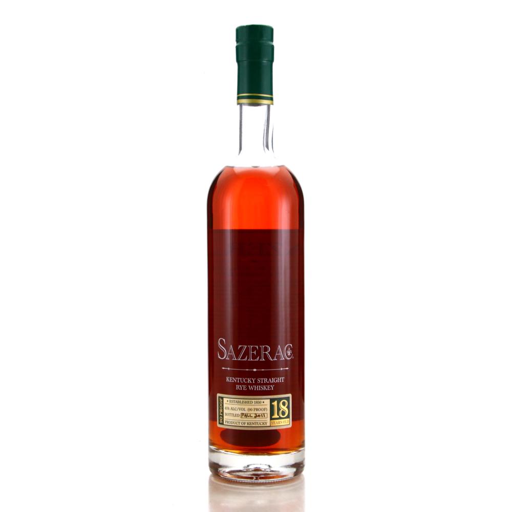 Sazerac 18 Year Old Rye Fall 2011