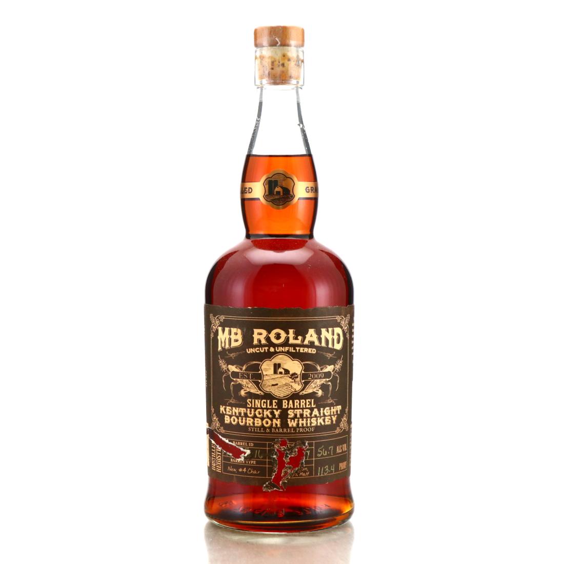 MB Roland Kentucky Straight Single Barrel Bourbon #A4D25.16 Whisky ...