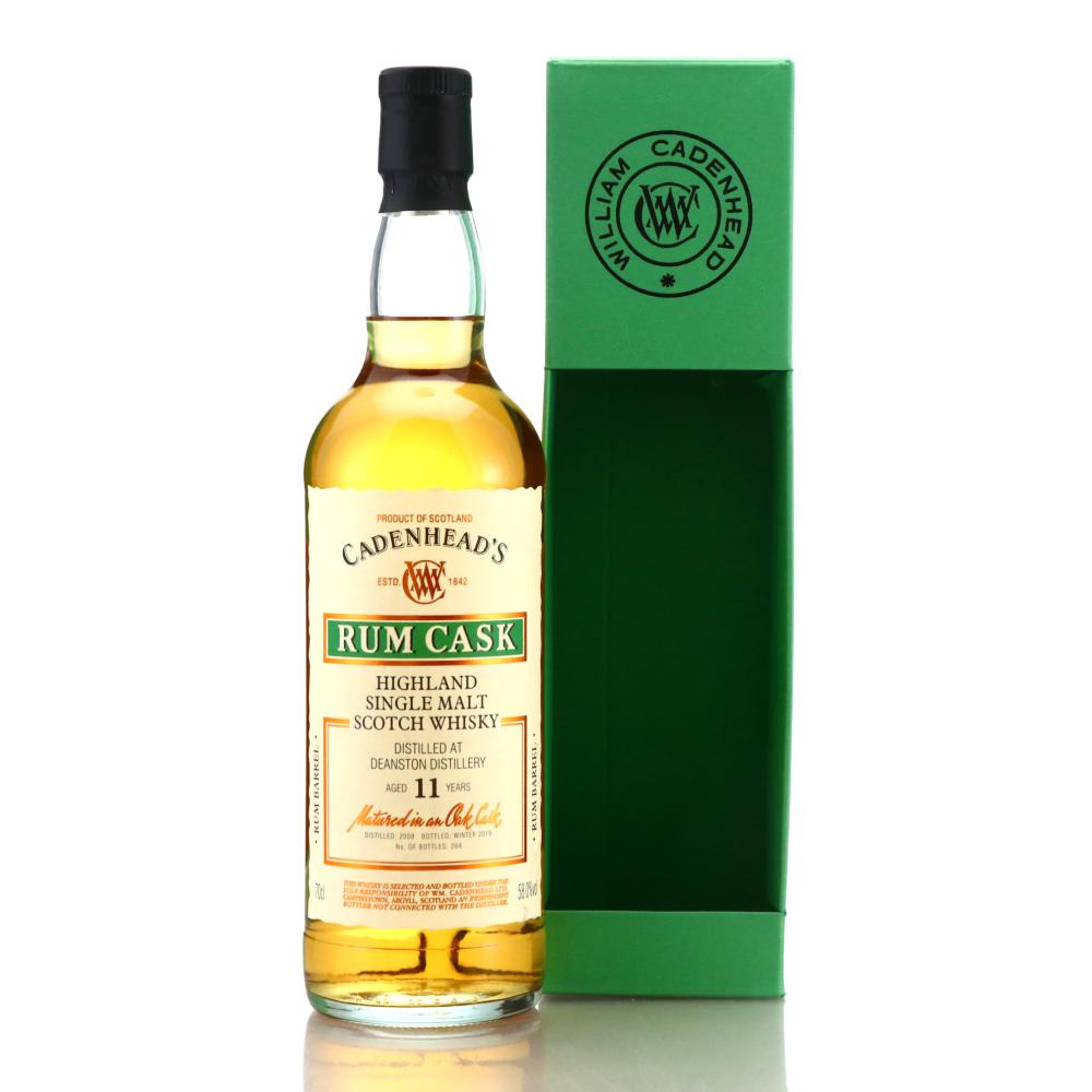 Deanston 2008 Cadenhead's 11 Year Old Rum Cask
