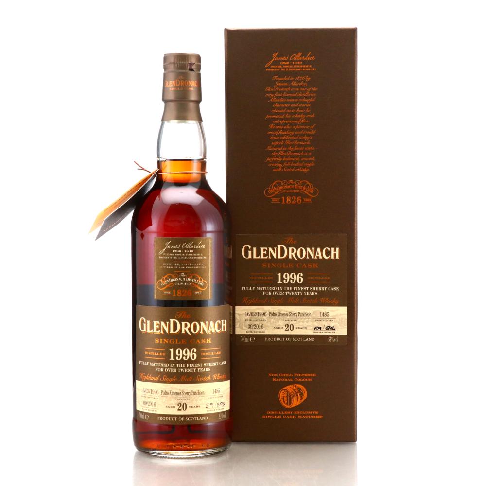 Glendronach 1996 Single PX Cask 20 Year Old #1485 / Batch 14