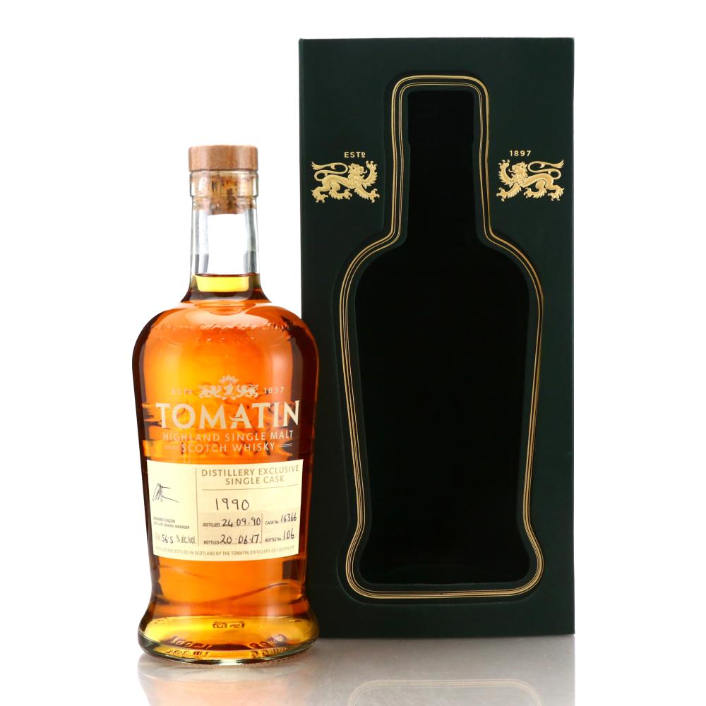 Tomatin 1990 Single Cask #16366 / Distillery Exclusive