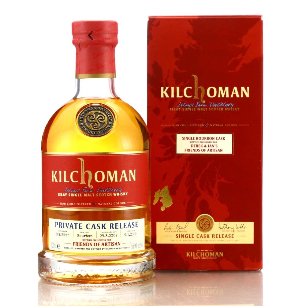 Kilchoman 2007 Single Bourbon Cask #265 / Friends of Artisan