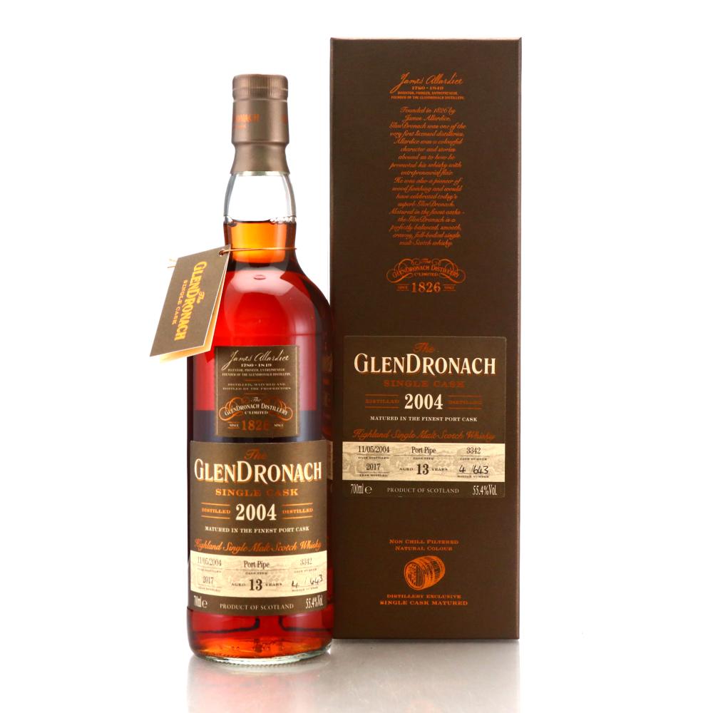 Glendronach 2004 Single Port Cask 13 Year Old #3342 / Batch 16