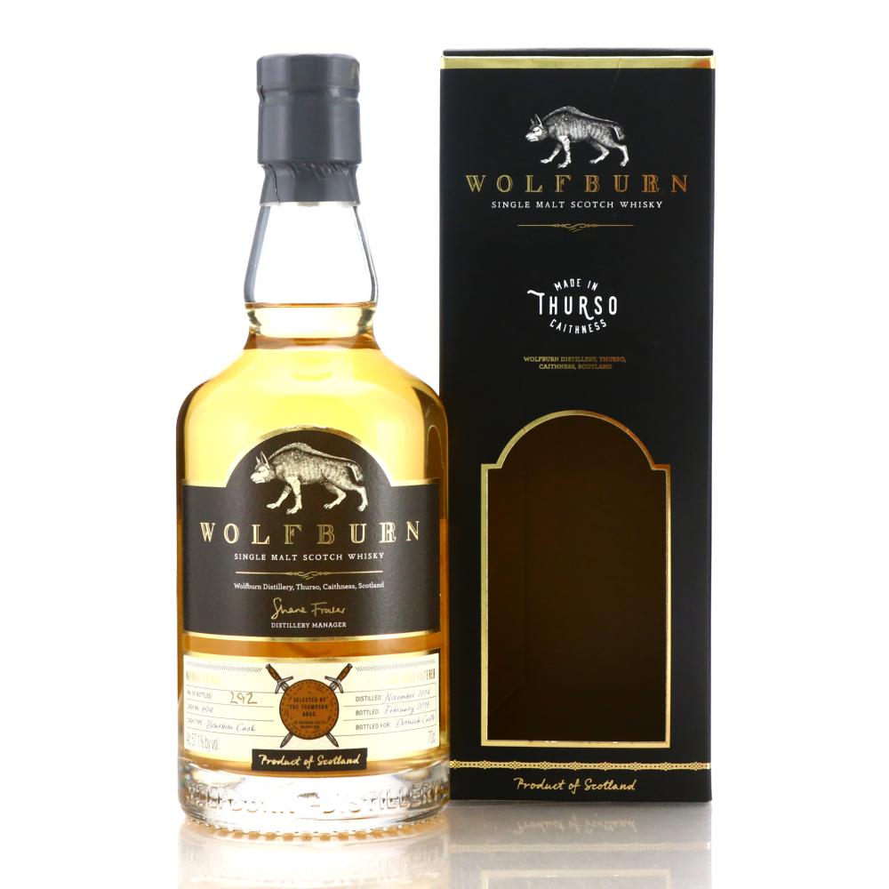 Wolfburn 2014 Single Bourbon Cask #694 / Thompson Brothers