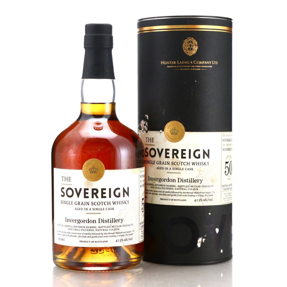 Invergordon 1964 Hunter Laing 50 Year Old Sovereign
