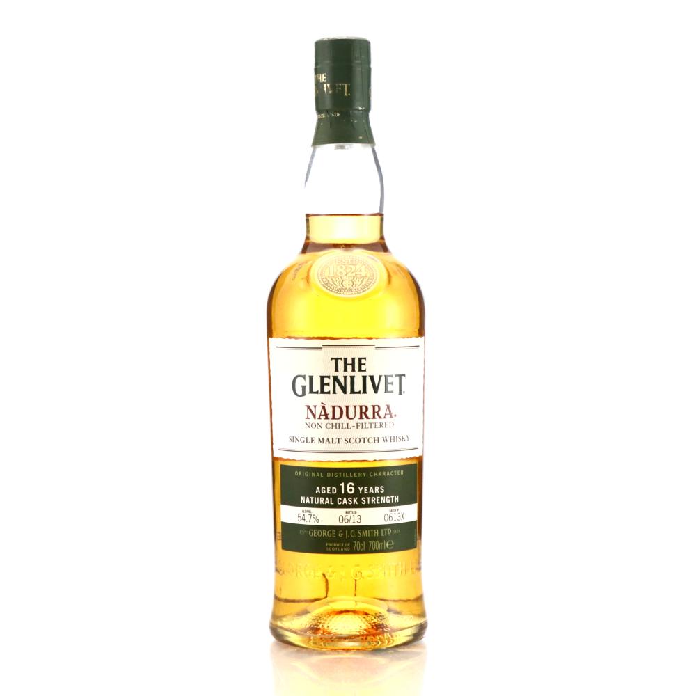 Glenlivet Nadurra 16 Year Old Cask Strength Batch #0613X