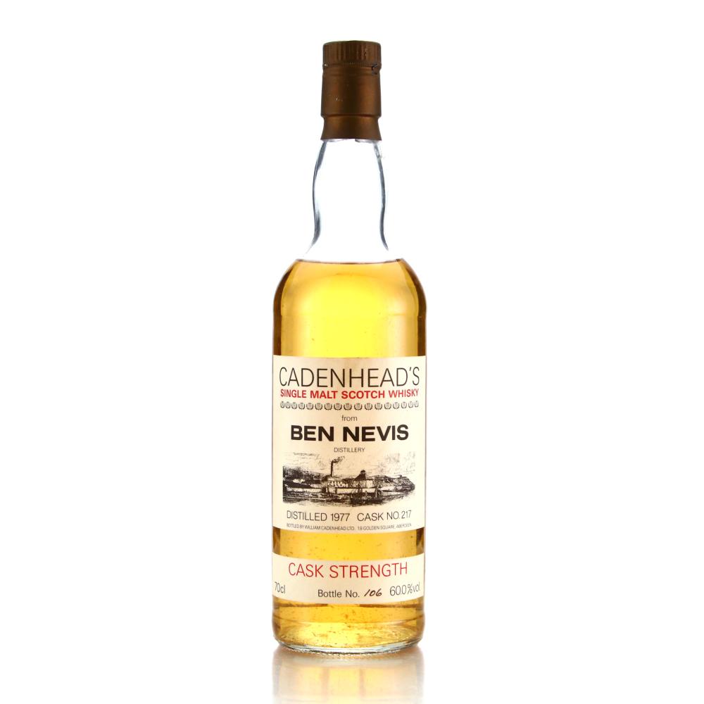 Ben Nevis 1977 Cadenhead's Single Cask #217