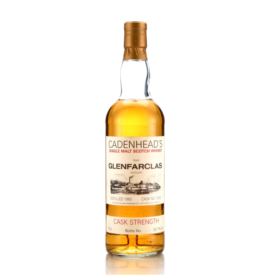 Glenfarclas 1980 Cadenhead's Single Cask #7906