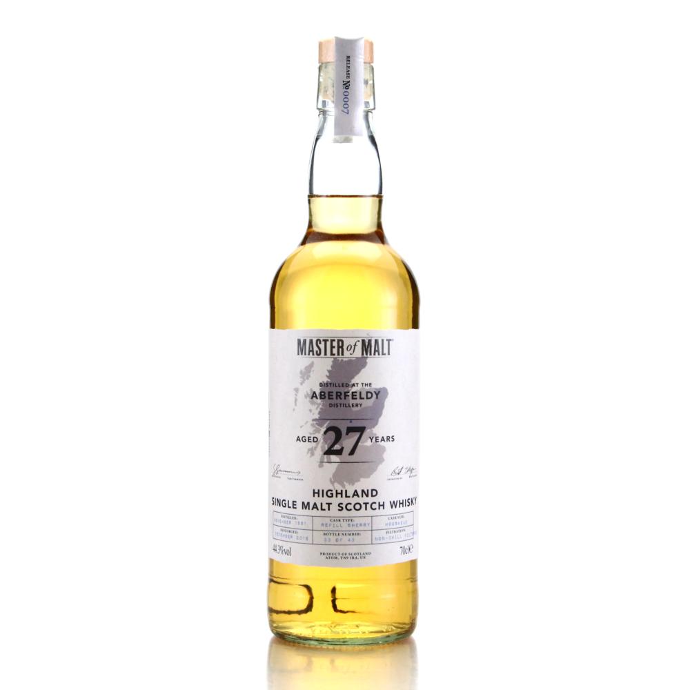 Aberfeldy 1991 Master of Malt 27 Year Old