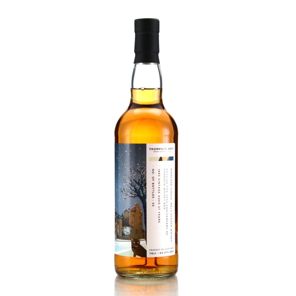 Clynelish 1993 Thompson Brothers 27 Year Old / Dornoch Castle 20th Anniversary