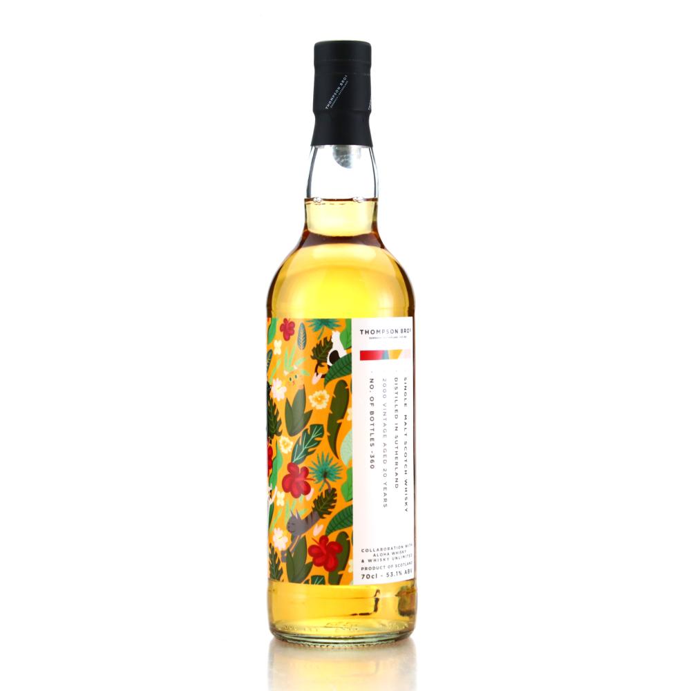 Clynelish 2000 Thompson Brothers 20 Year Old / Aloha & Whisky Unlimited