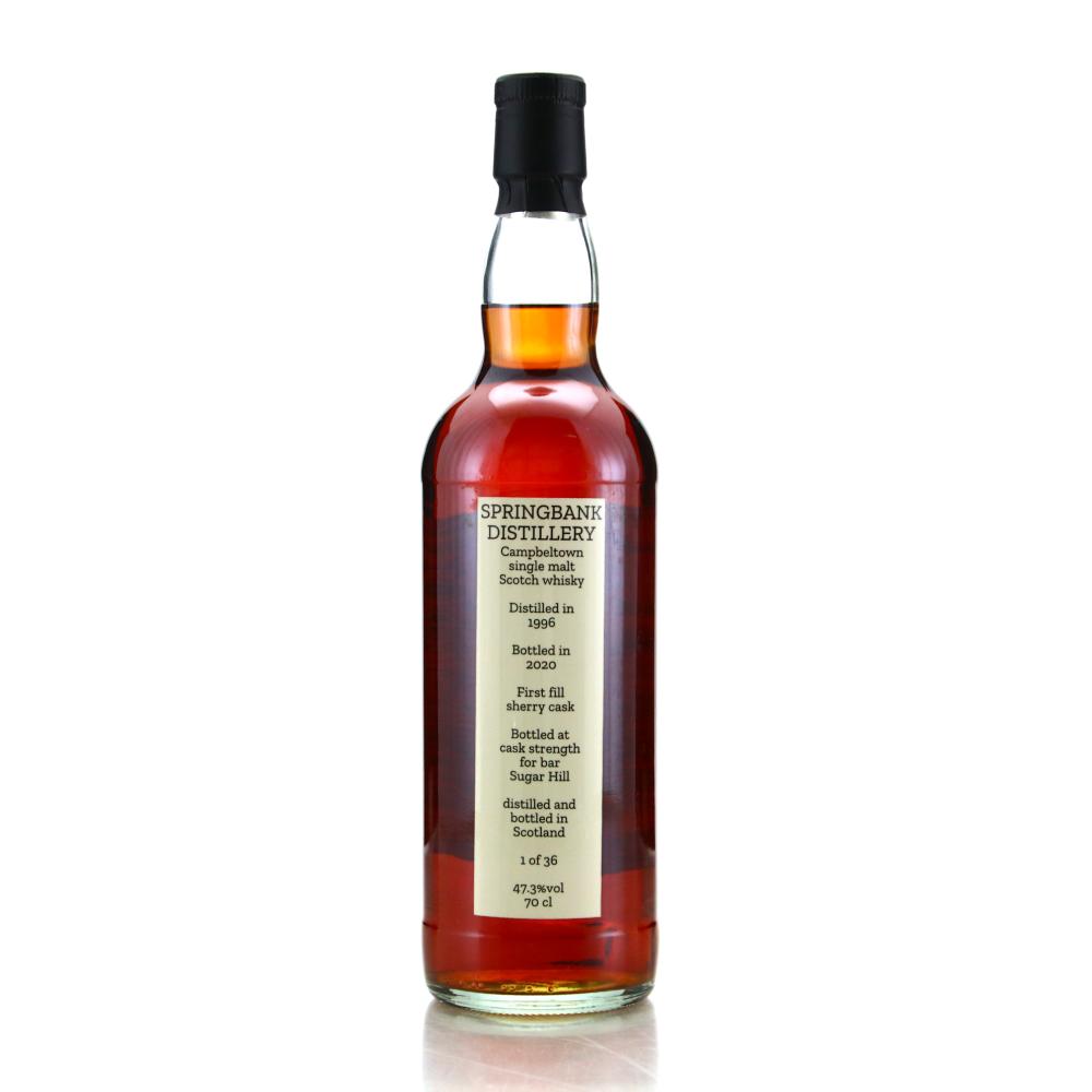 Springbank 1996 Private Sherry Cask / Sugar Hill - One of 36