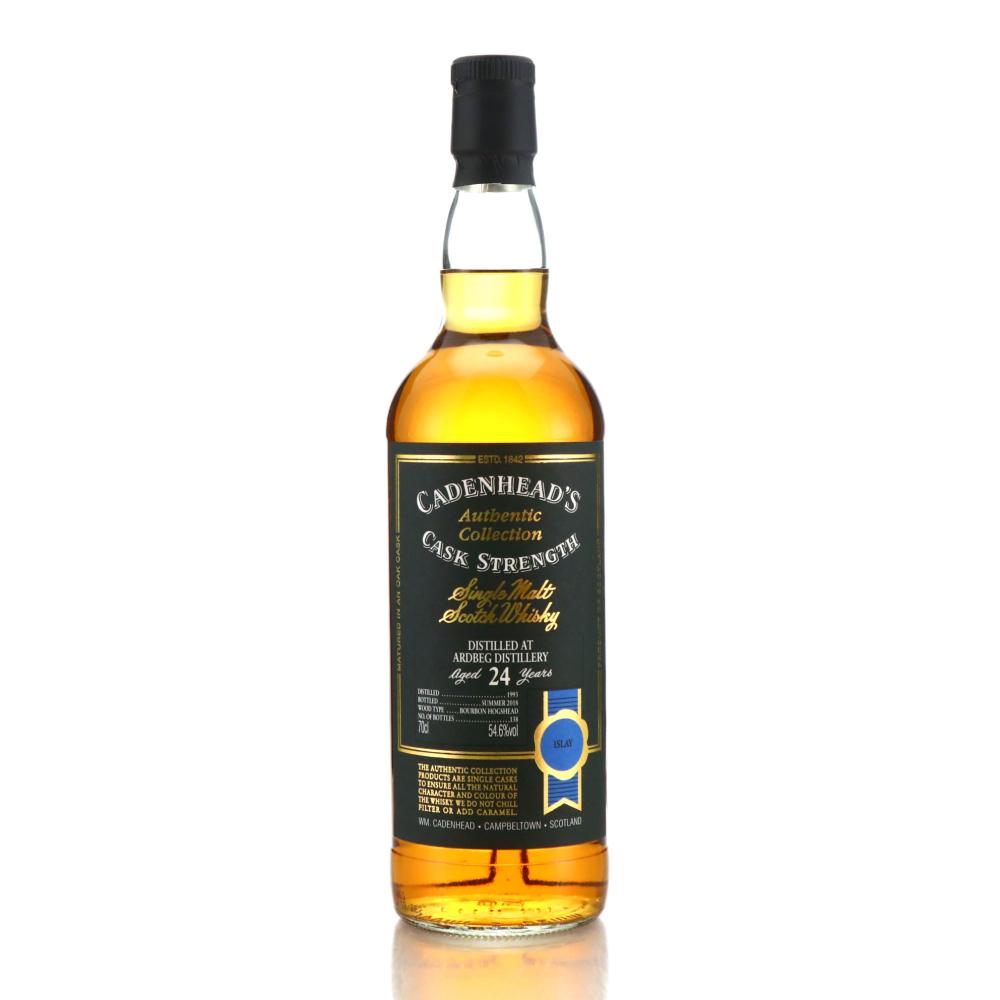 Image for Ardbeg 1993 Cadenhead's Authentic Collection 24 Year Old